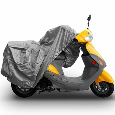 KAPSCOMOTO All Season 4 Layer Motorcycle Bike Covers - Gray MC4L-M